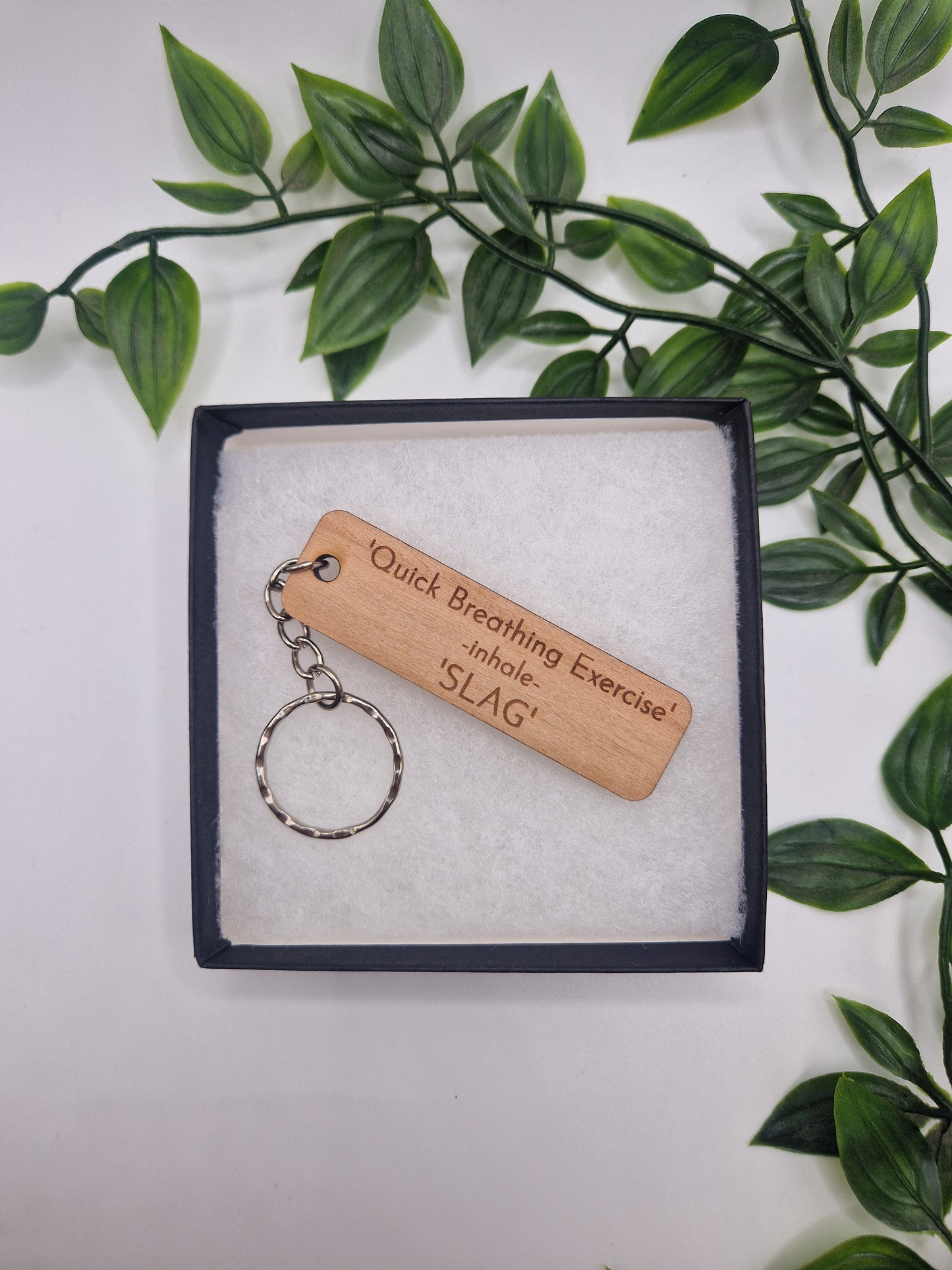 Breathing Exercise Keyring