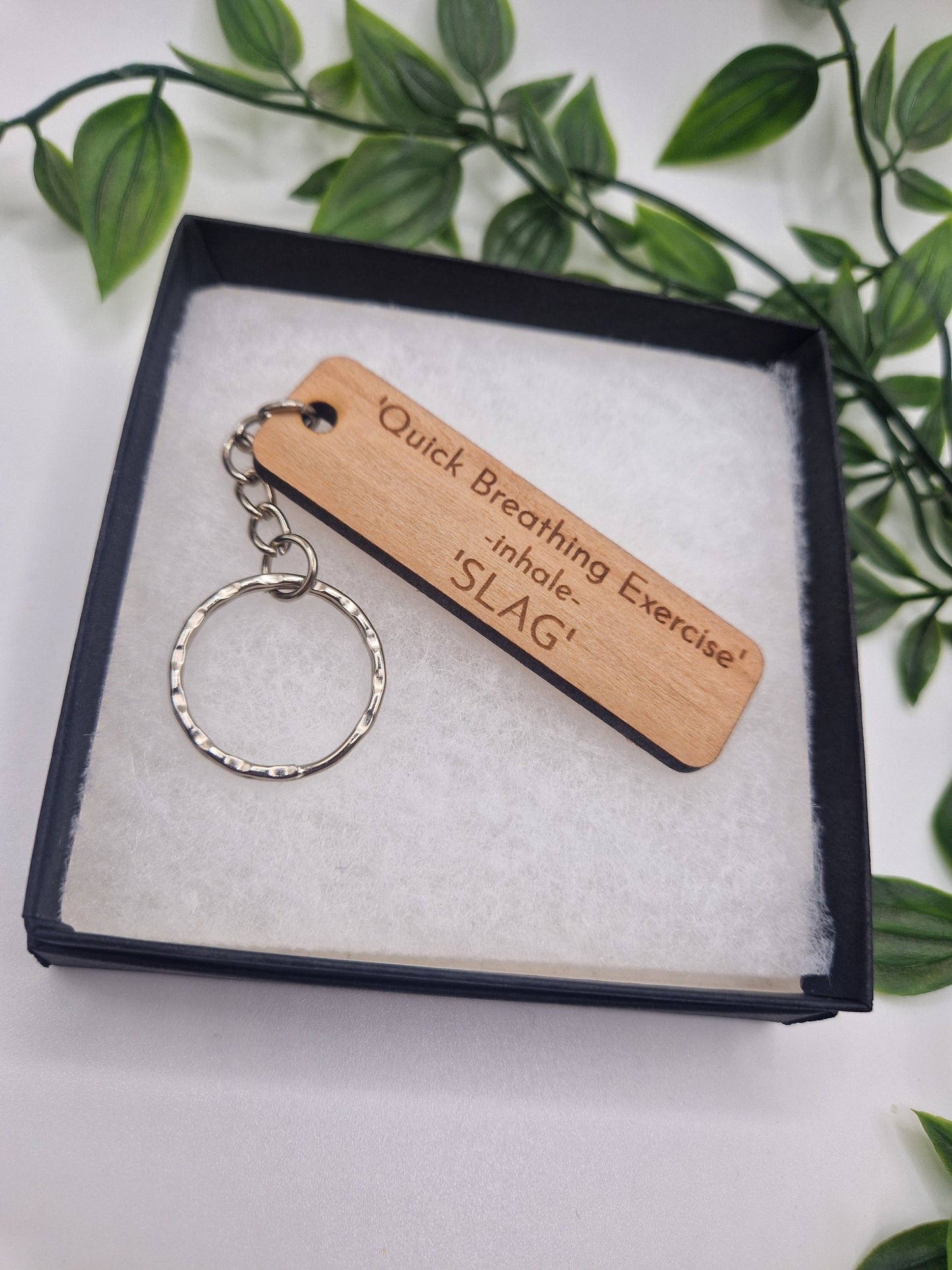 Breathing Exercise Keyring