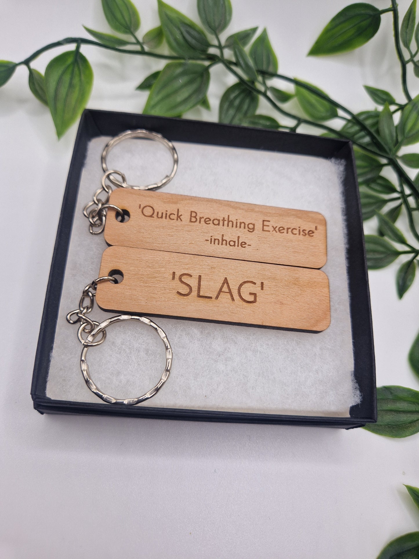 Danny Dyer Breathing Exercise Quote Keyrings