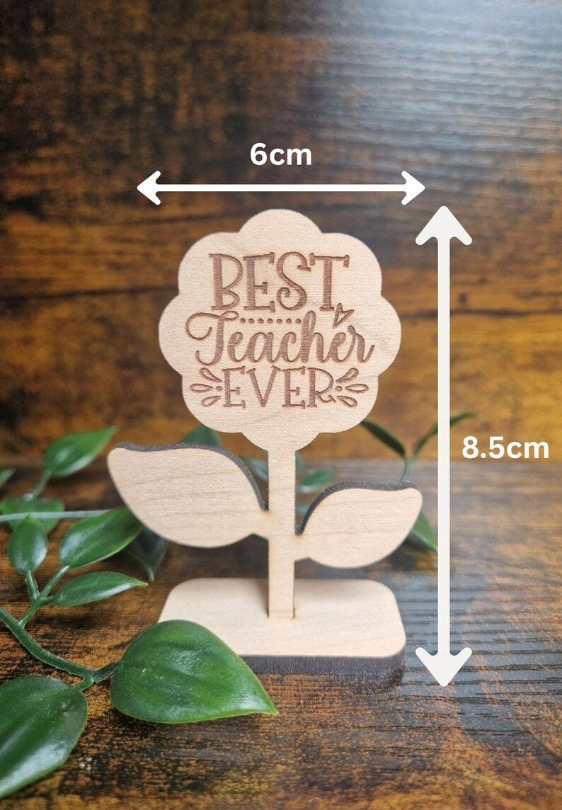 Desk Flower Teacher Gift