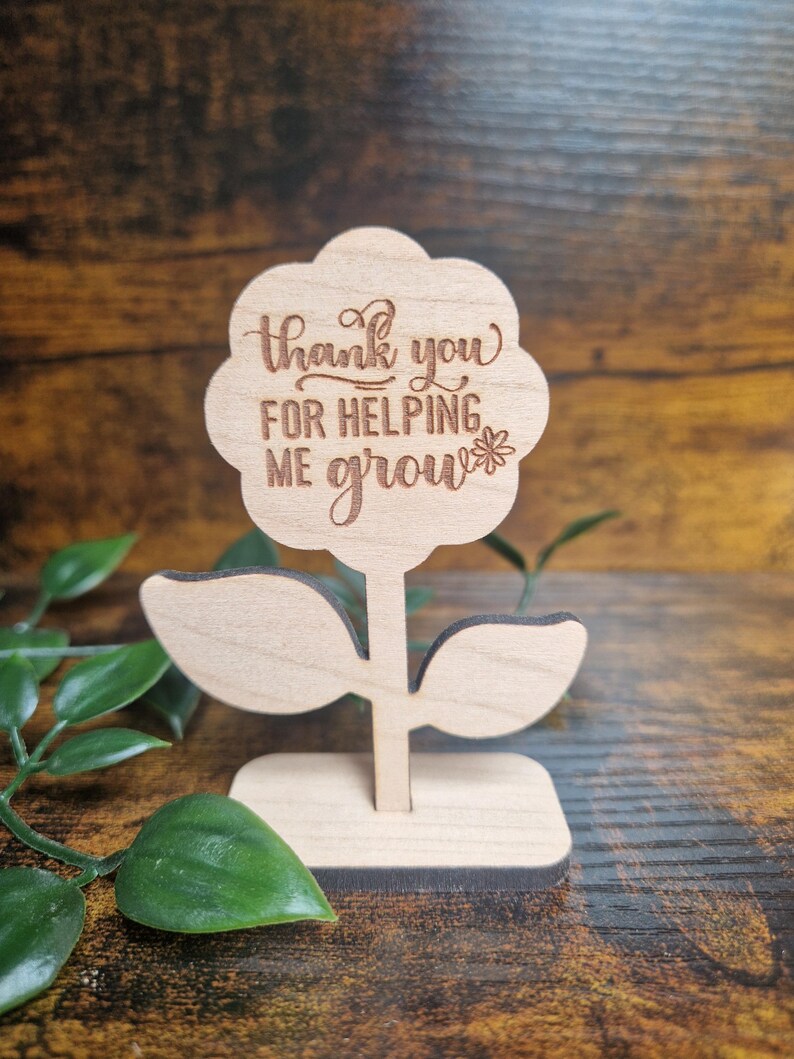Desk Flower Teacher Gift