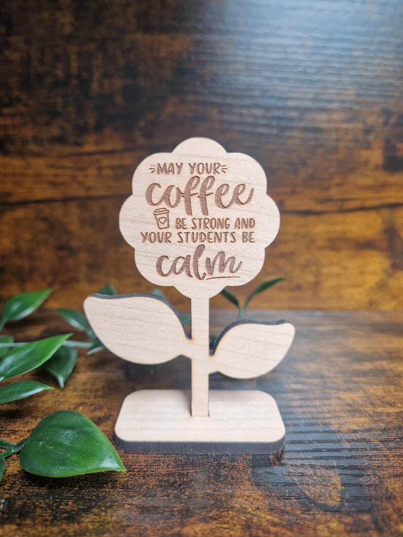 Desk Flower Teacher Gift