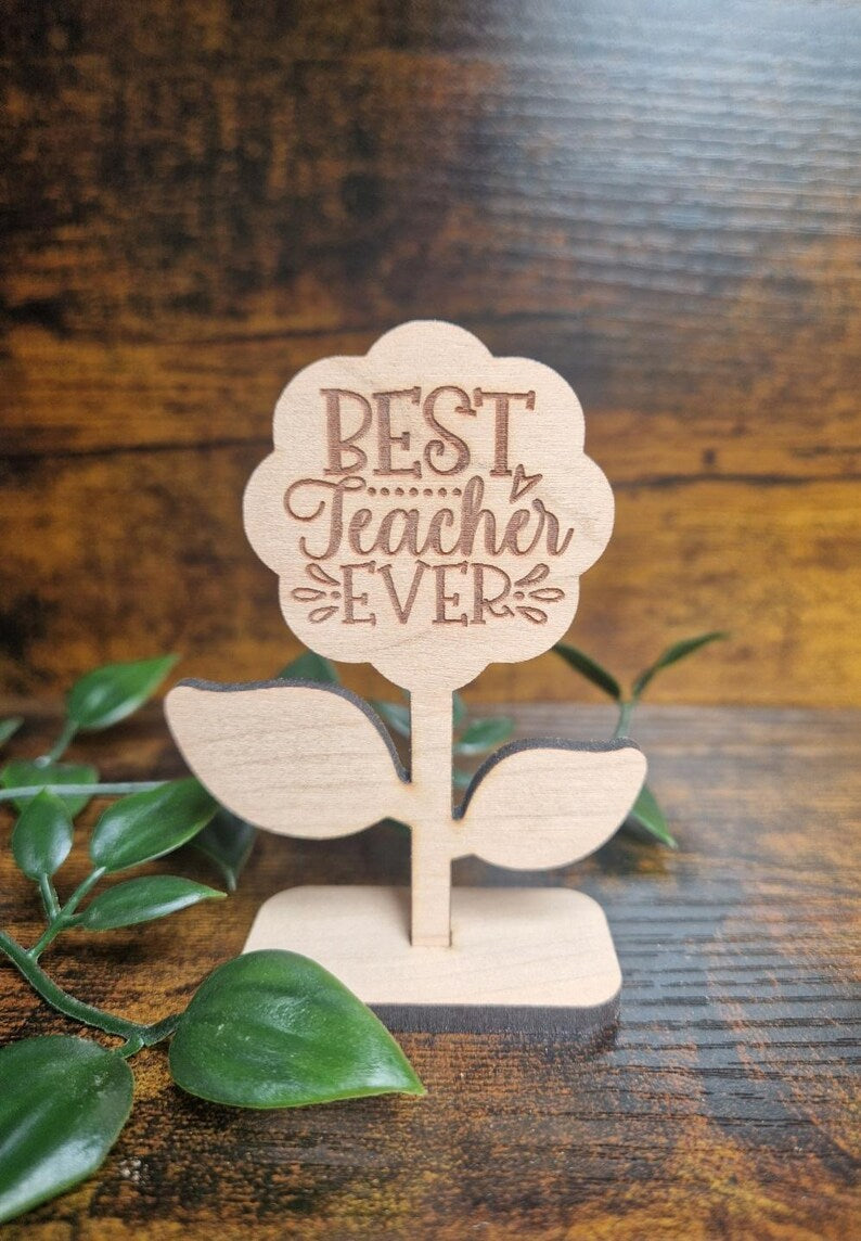 Desk Flower Teacher Gift