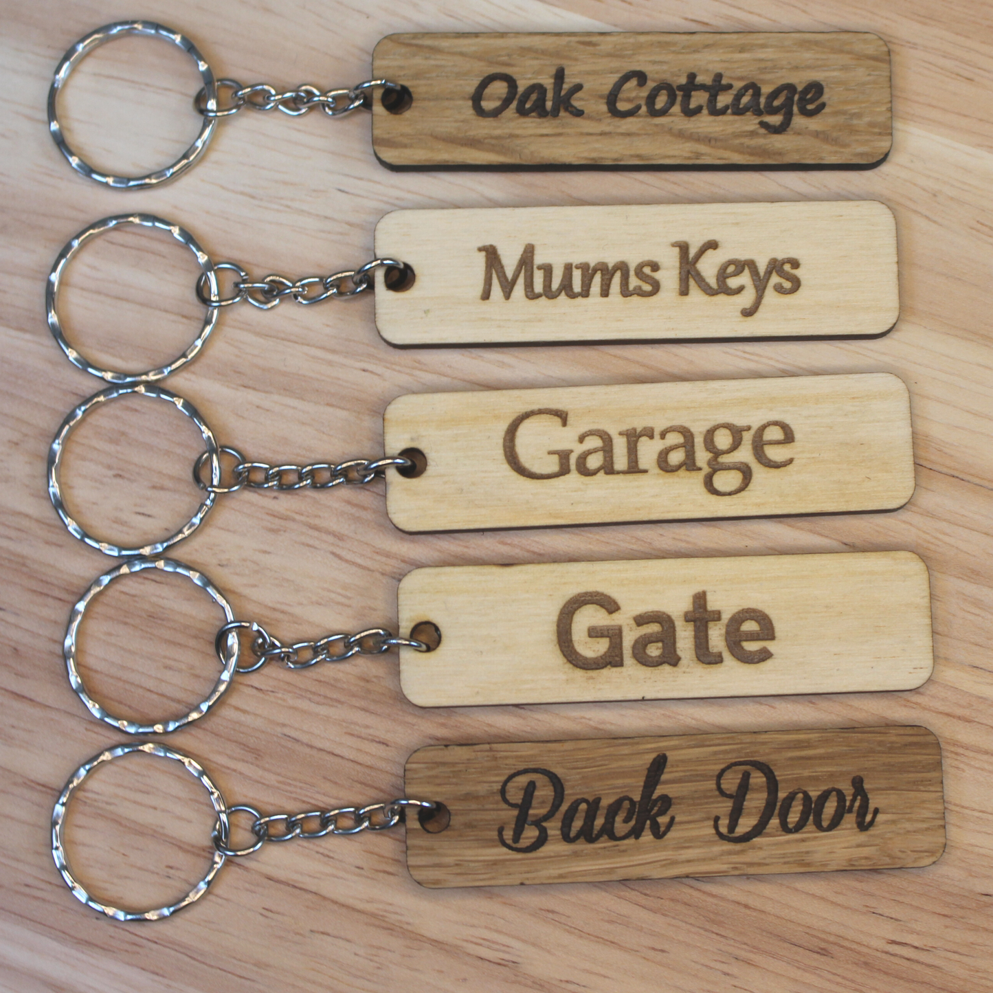 Rustic Keyrings
