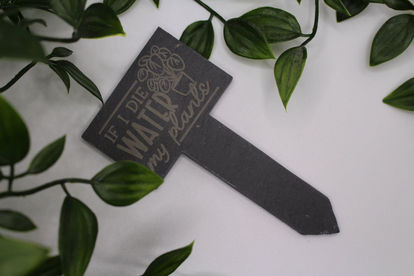 Slate Plant Decoration