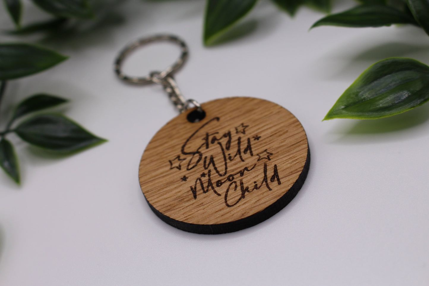 Stay Wild Moon Child Keyring