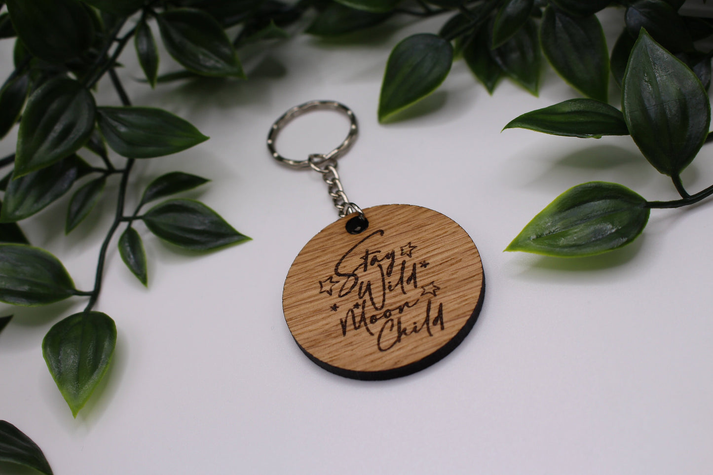 Stay Wild Moon Child Keyring
