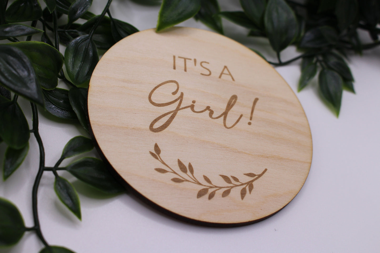 Baby Announcement - It's A Girl