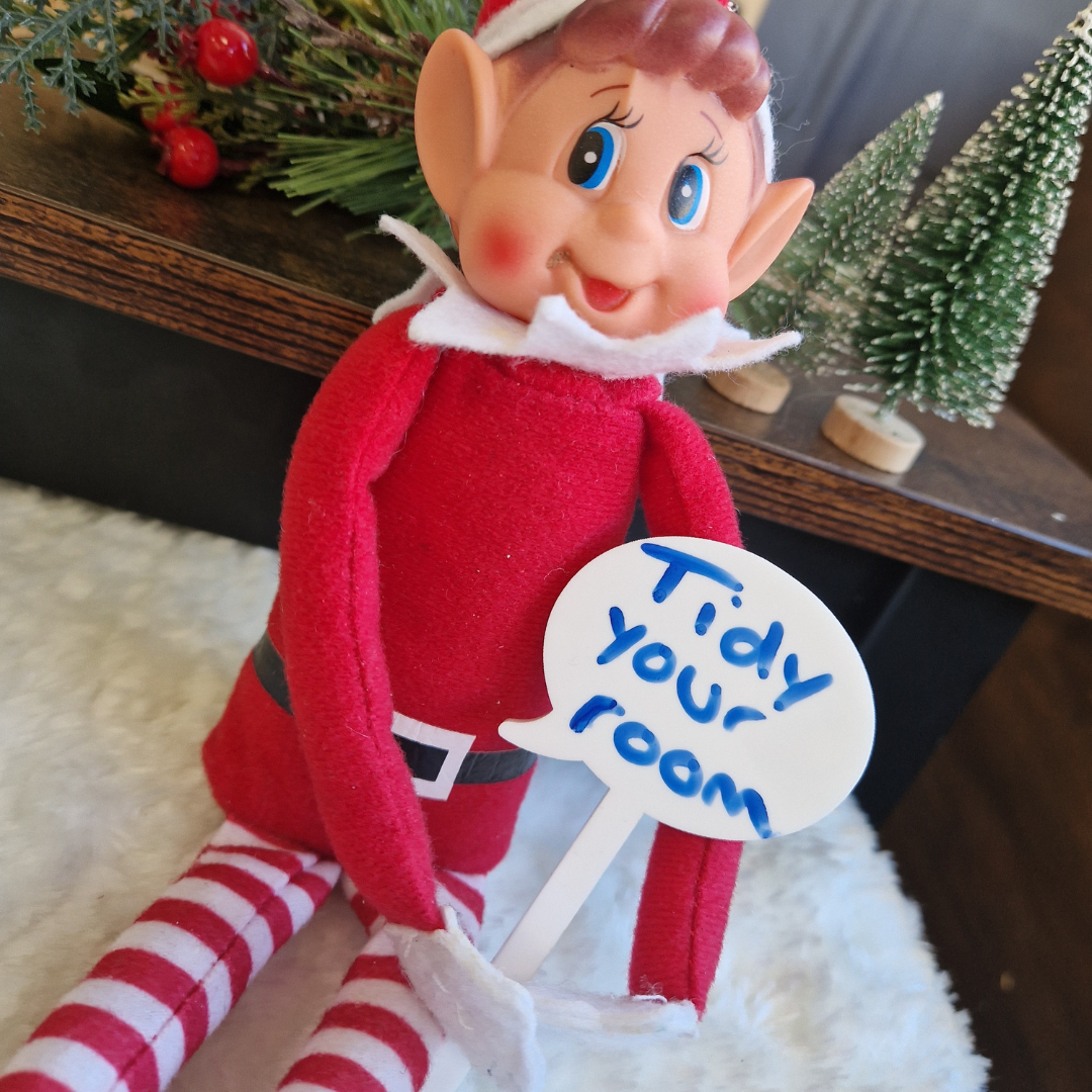 Elf On The Shelf Mini Speech Bubble