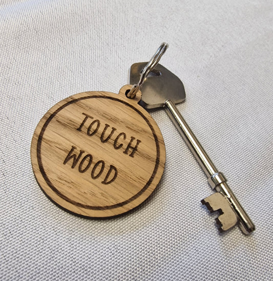 Touch Wood Keyring