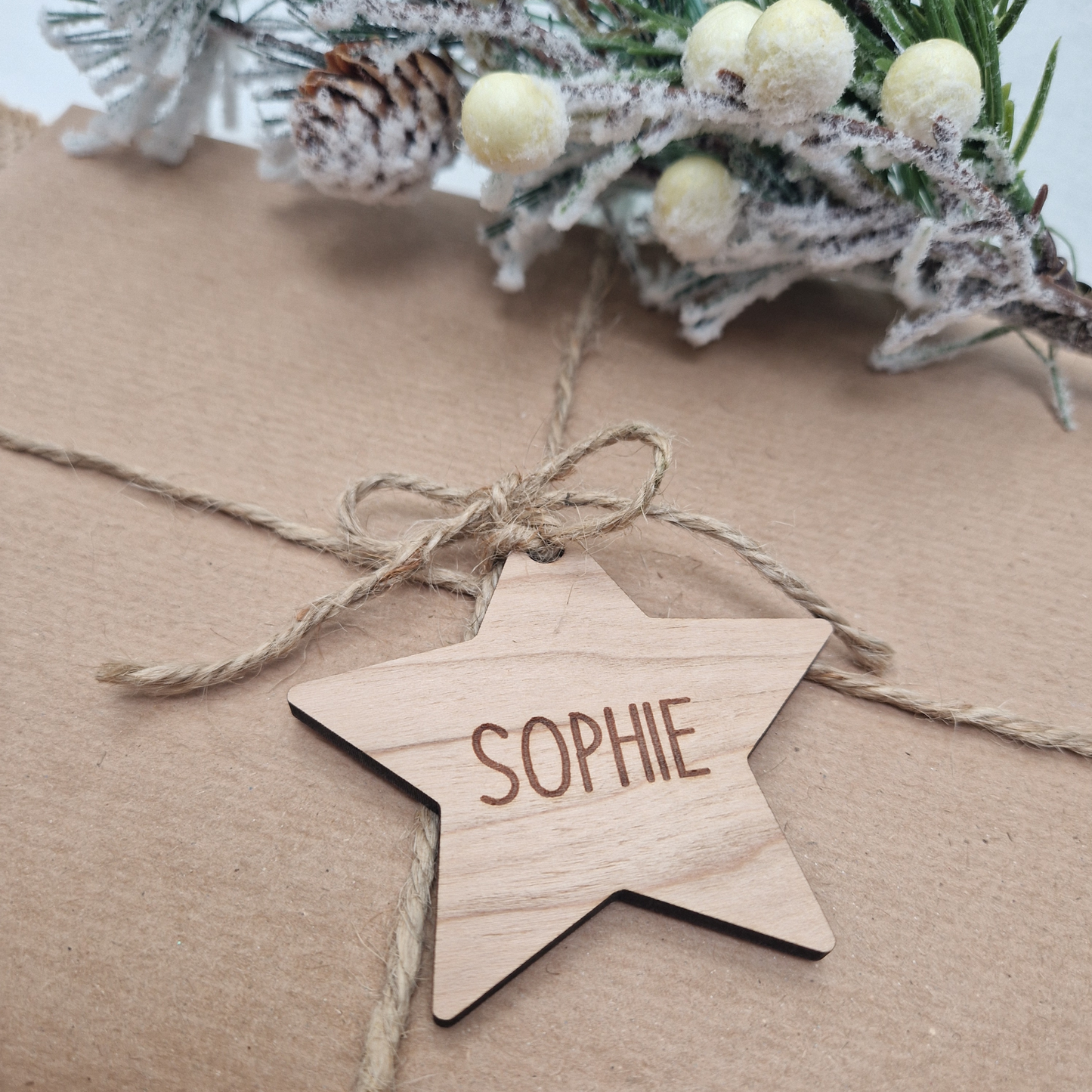 Star Personalised Gift Tags