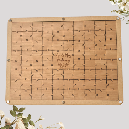 Puzzle Guest Book