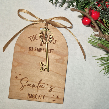 Santa's Key - Ribbon