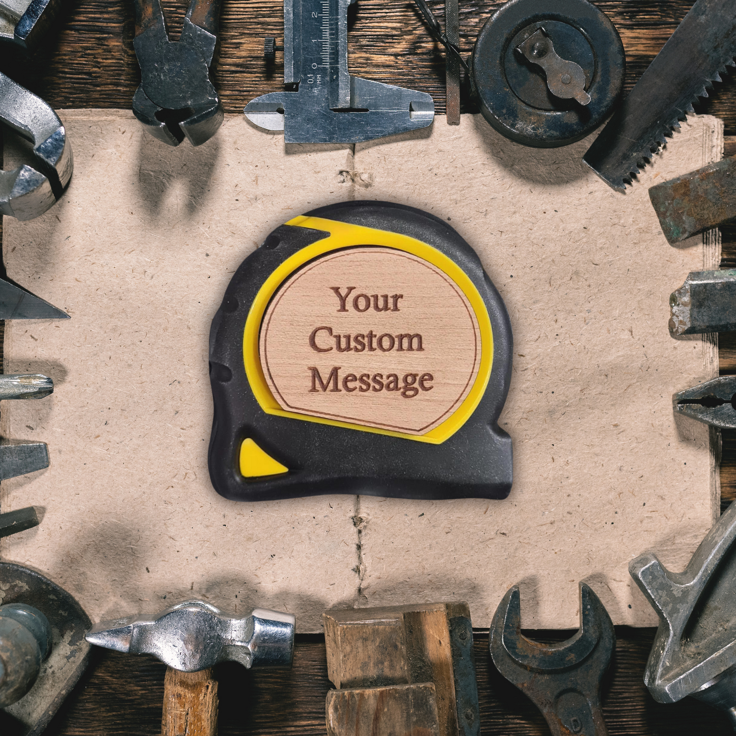 Custom Message Tape Measure