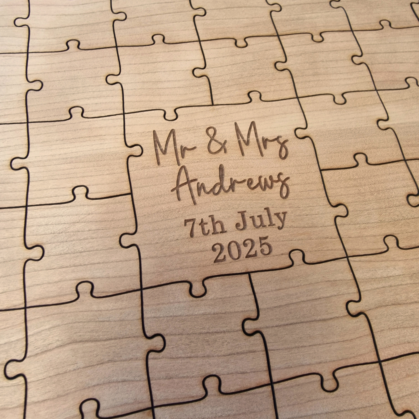 Puzzle Guest Book
