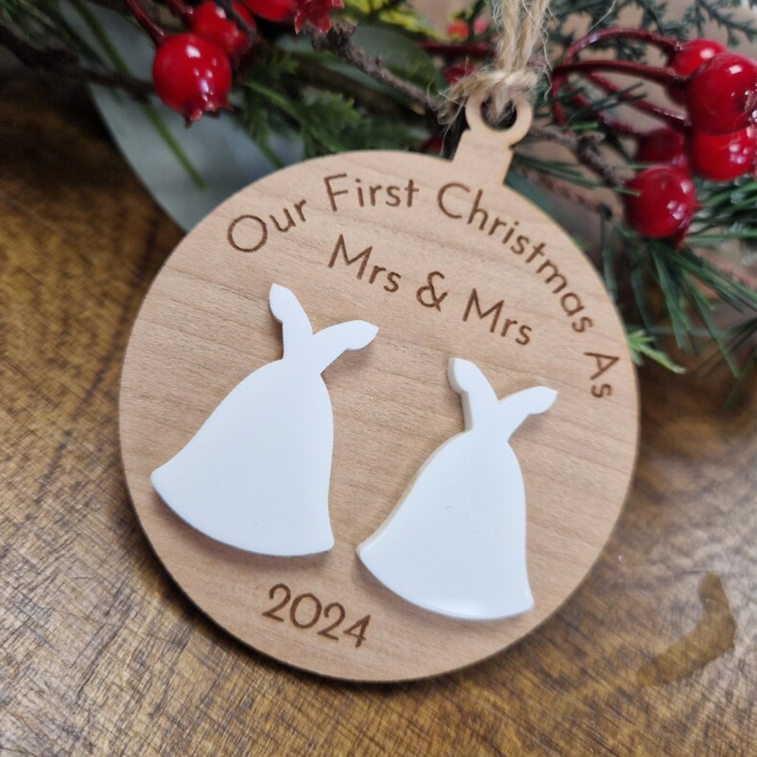 First Christmas As Mr & Mrs