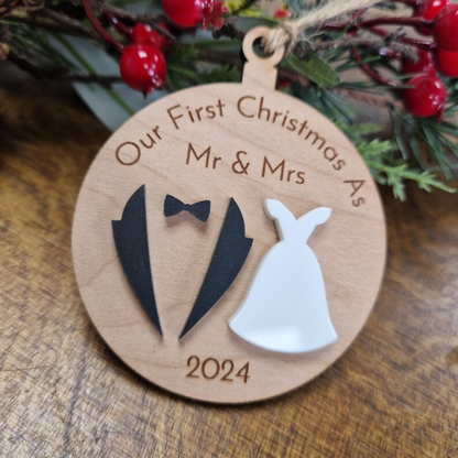 First Christmas As Mr & Mrs