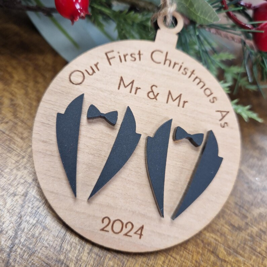 First Christmas As Mr & Mrs