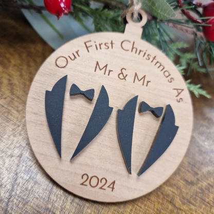 First Christmas As Mr & Mrs