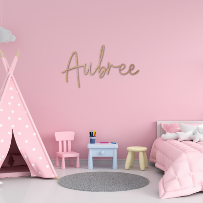 Nursery Wall Name