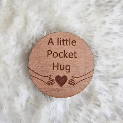 A Little Wooden Pocket Hug