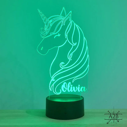 Colour changing Unicorn night light