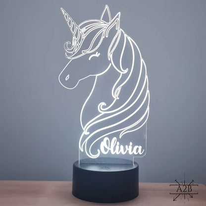 Colour changing Unicorn night light