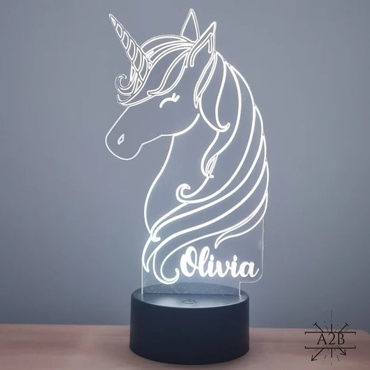 Colour changing Unicorn night light