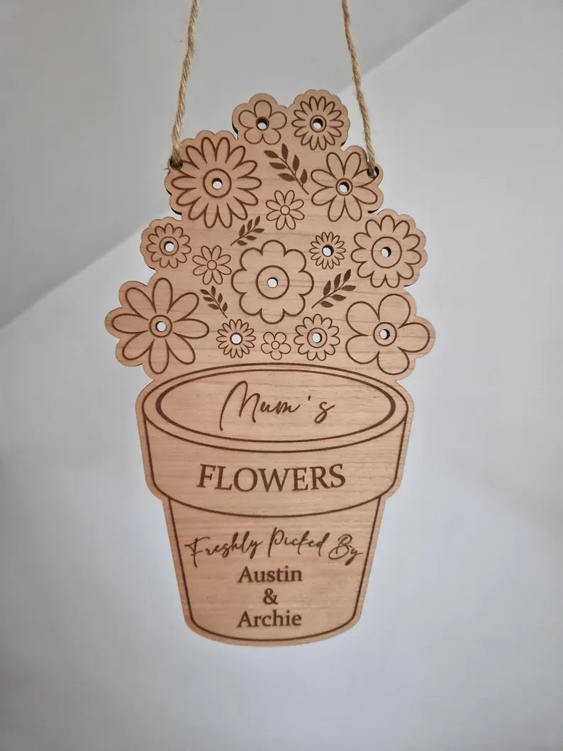 Personalised Flower Pot