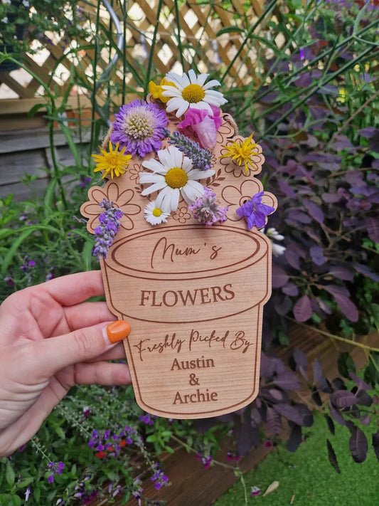 Personalised Flower Pot