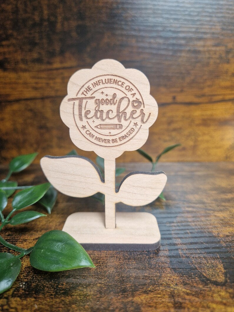 Desk Flower Teacher Gift