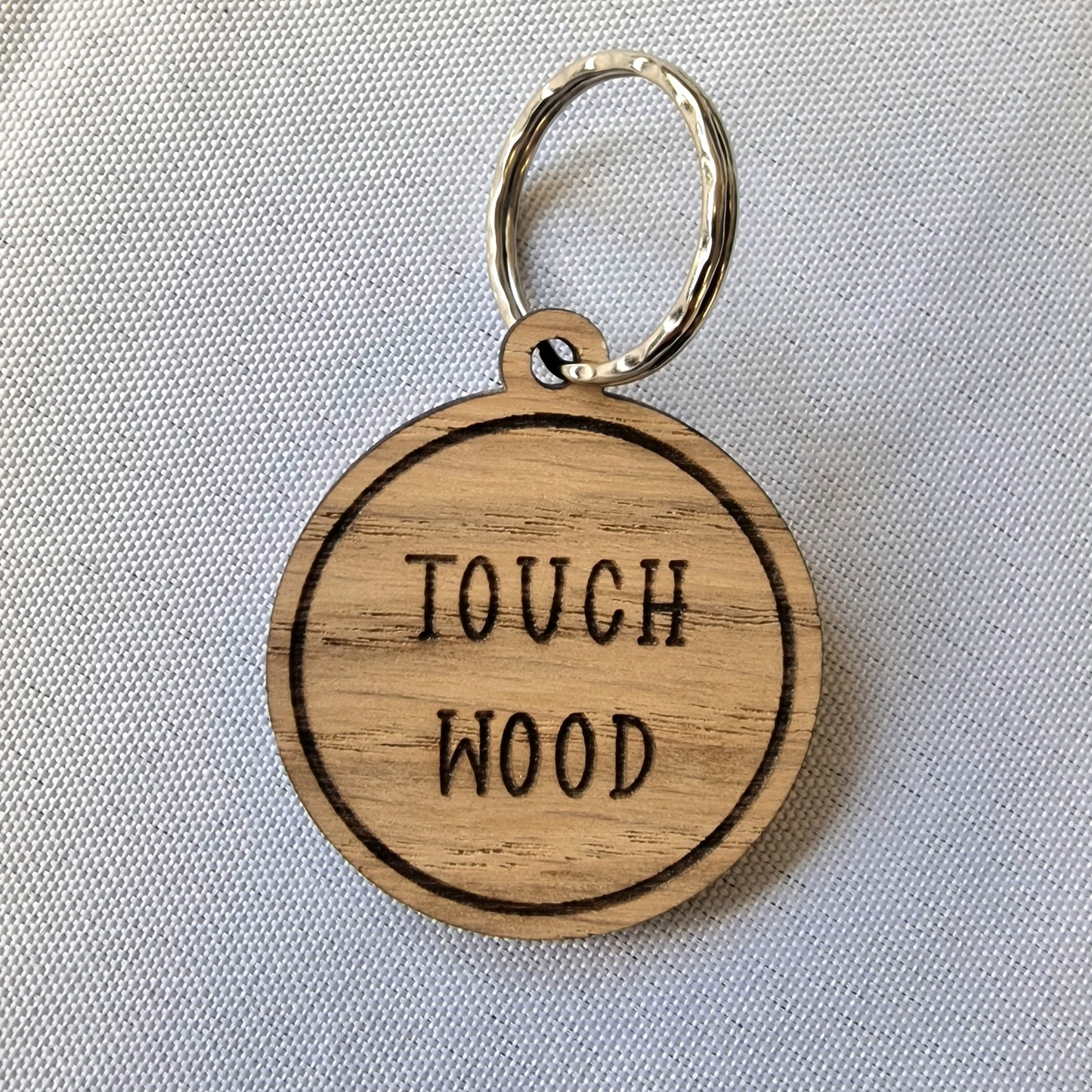 Touch Wood Keyring