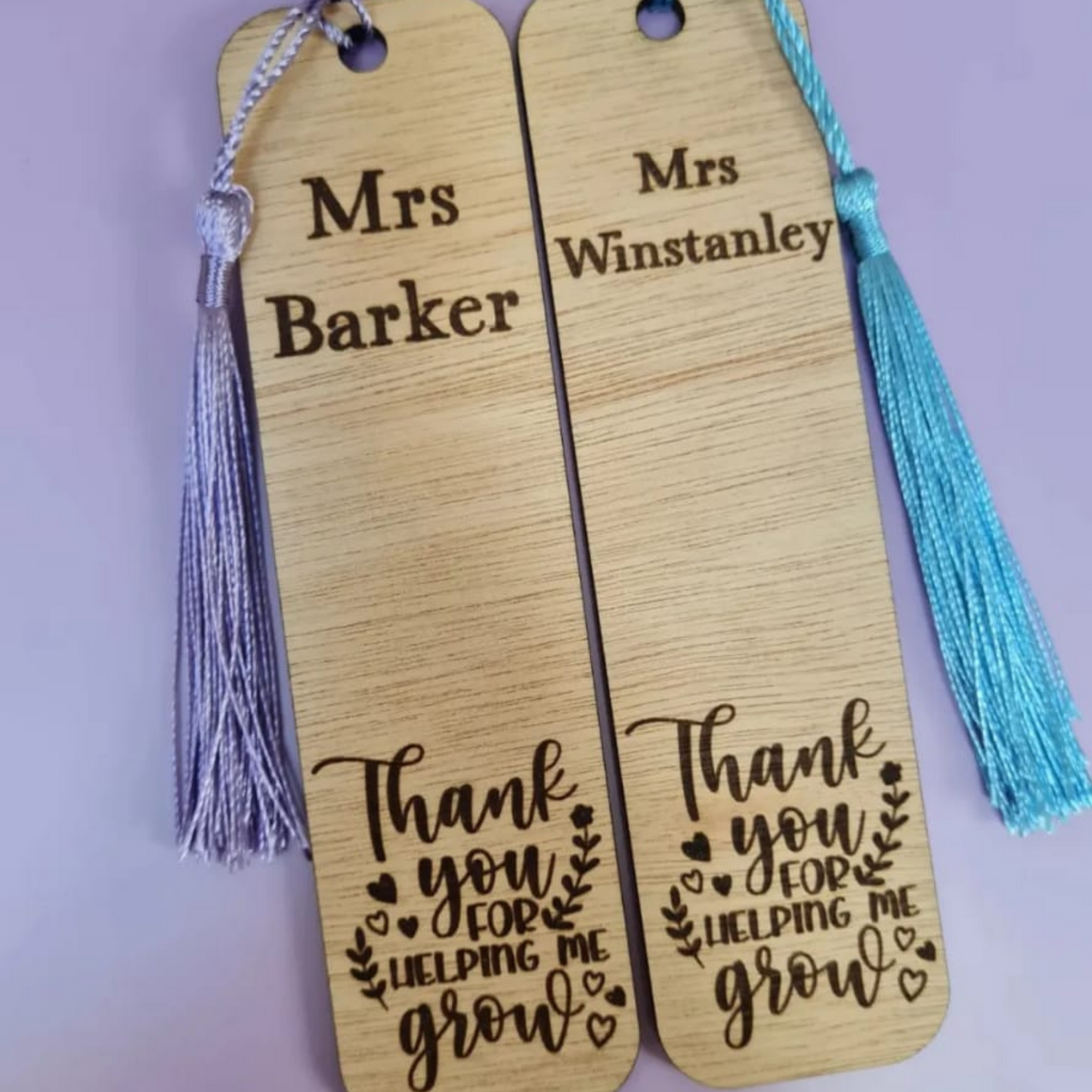 Teacher Bookmark - Helping Me Grow