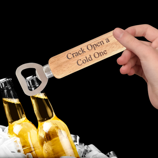 Crack Open A Cold One Bottle Opener