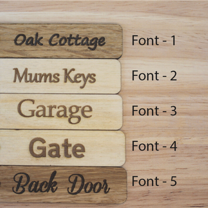 Rustic Keyrings