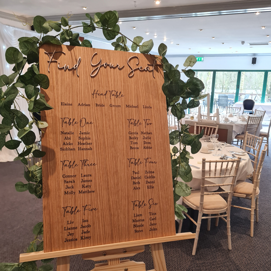 Wedding Seating Plan