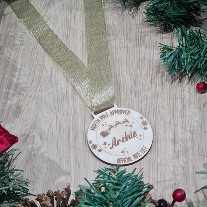 Nice List Approved Medal