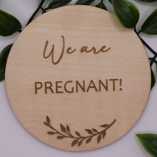 We Are Pregnant Announcement