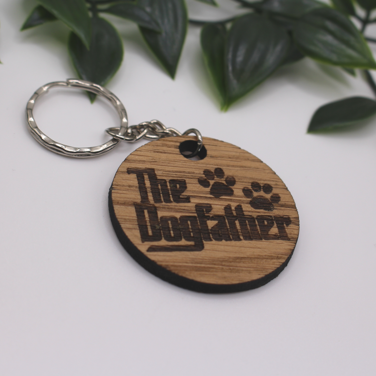 The Dogfather Keyring