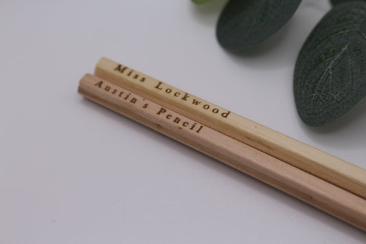 Personalised Wooden Pencils