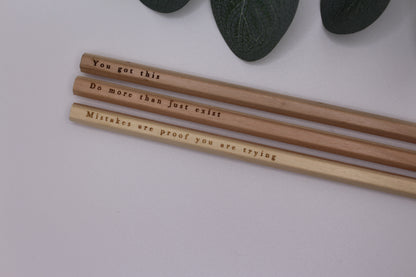 Personalised Wooden Pencils