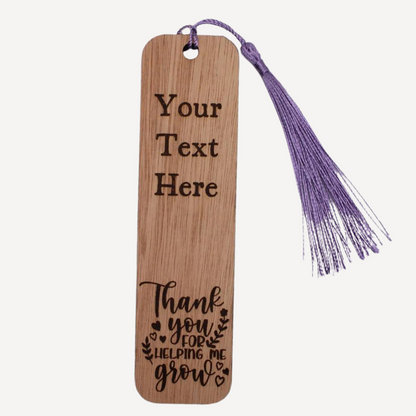 Teacher Bookmark - Helping Me Grow