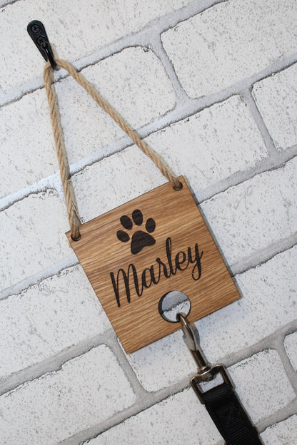 Personalised Dog Lead Hanger