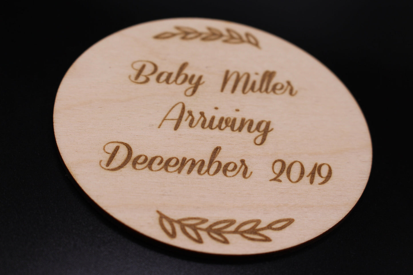 Baby Announcement - Arrival Date