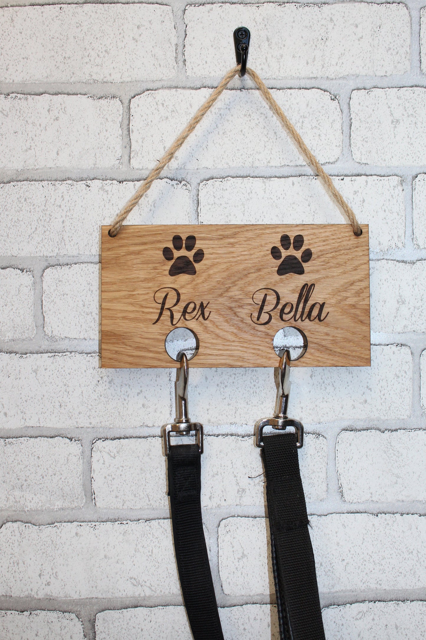 Personalised Dog Lead Hanger