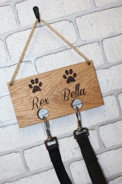 Personalised Dog Lead Hanger