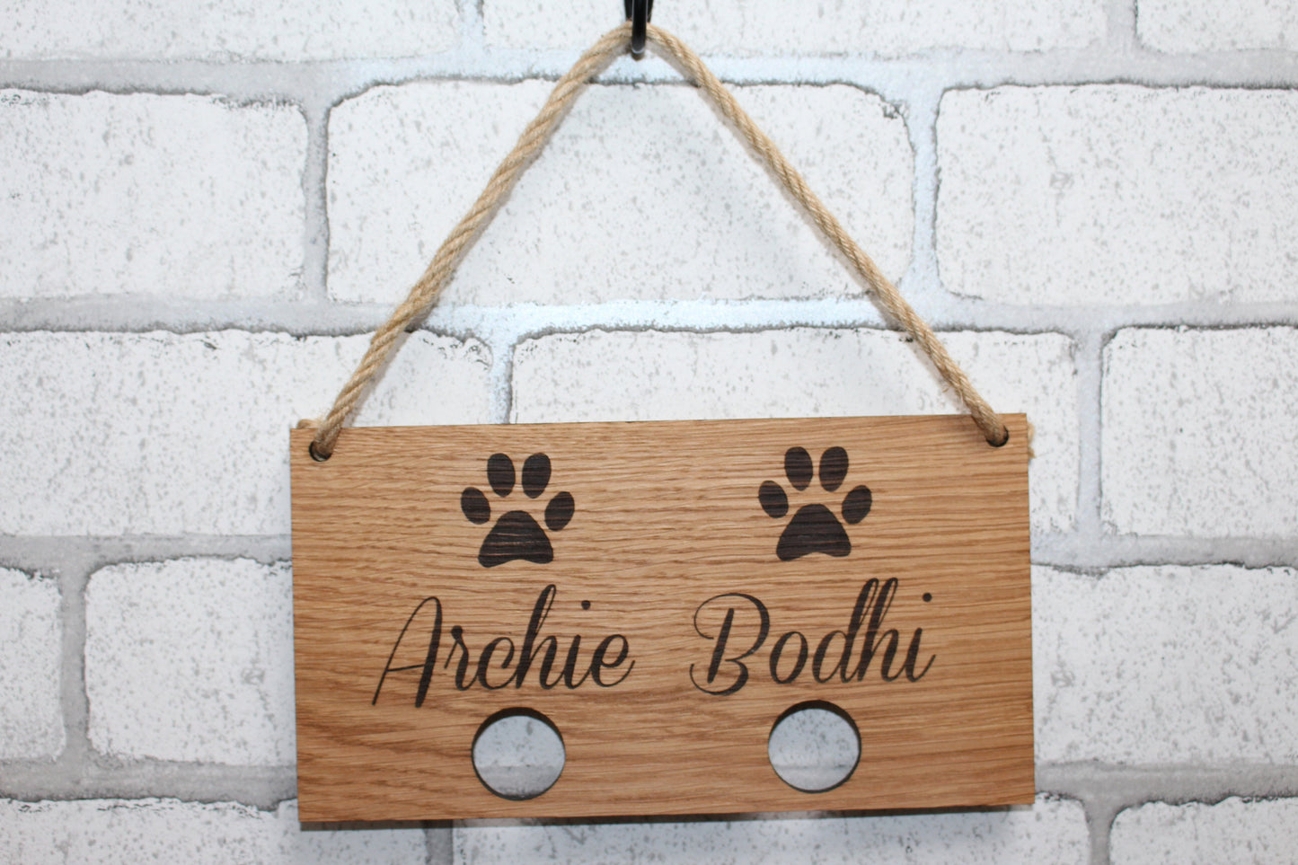 Personalised Dog Lead Hanger