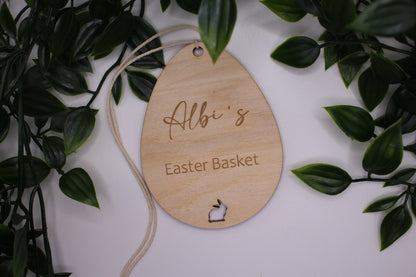 Easter Egg Name Tag