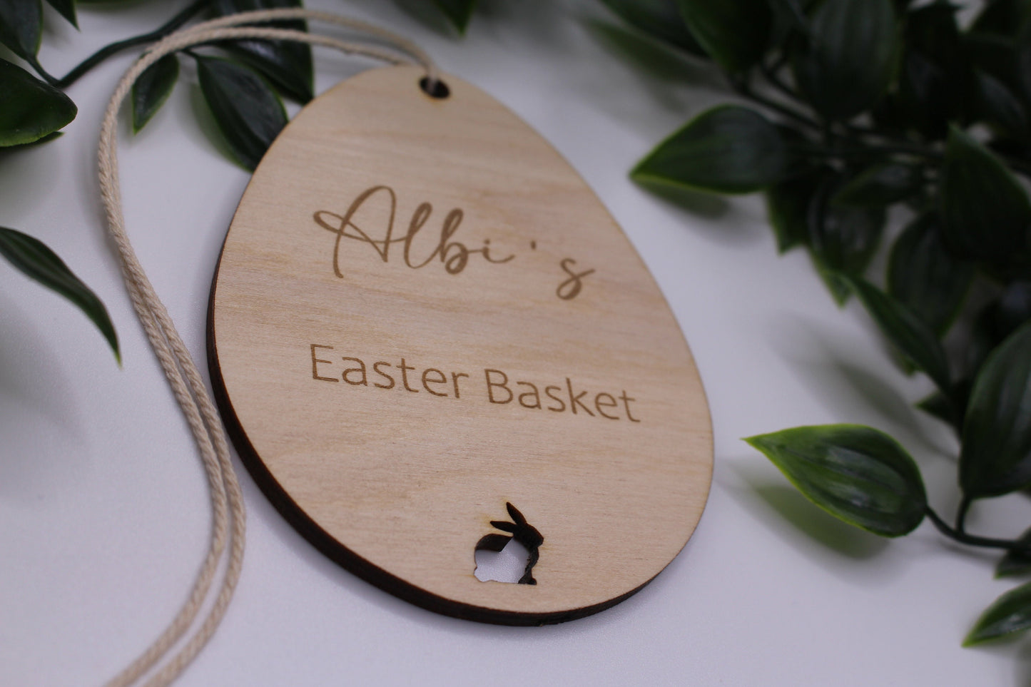 Easter Egg Name Tag