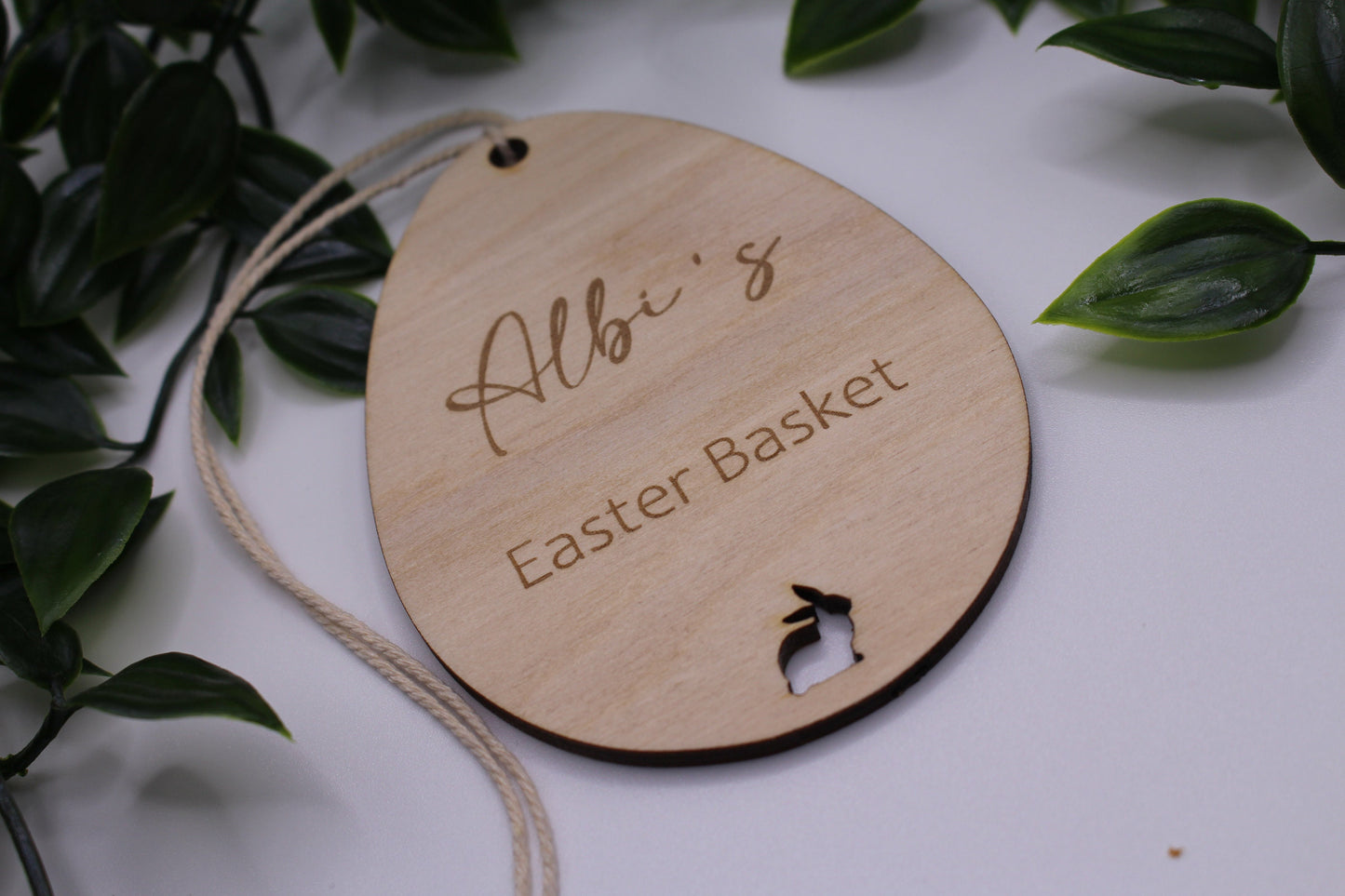 Easter Egg Name Tag